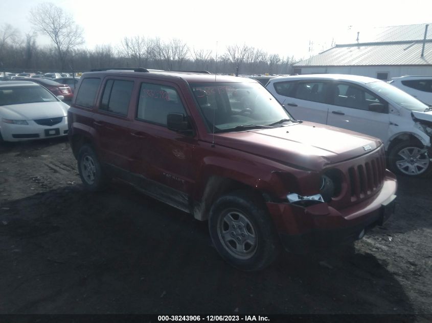 2014 JEEP PATRIOT SPORT - 1C4NJRBB3ED809174