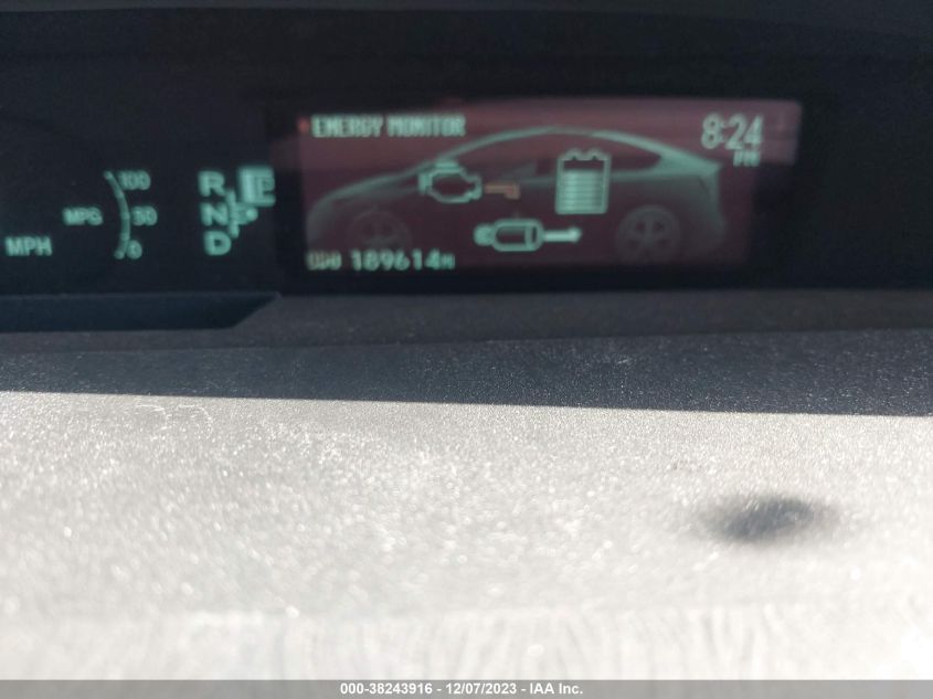 2013 TOYOTA PRIUS FOUR - JTDKN3DU4D1719891