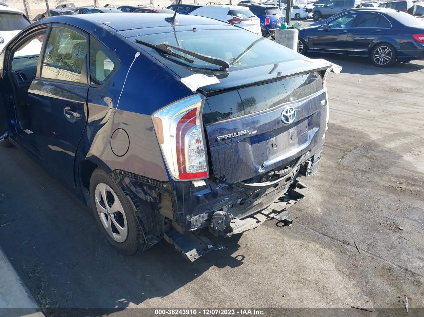 2013 TOYOTA PRIUS FOUR - JTDKN3DU4D1719891
