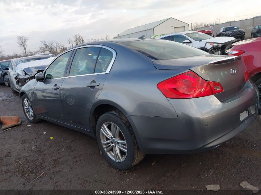 2013 INFINITI G37X X - JN1CV6AR5DM765026
