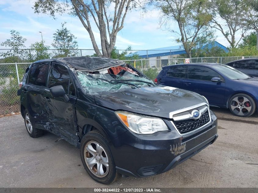 2014 SUBARU FORESTER 2.5I - JF2SJAAC6EH492838