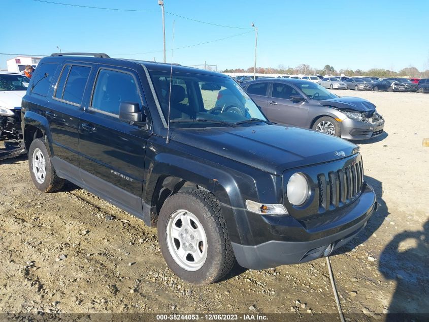 2014 JEEP PATRIOT SPORT - 1C4NJPBB3ED793532