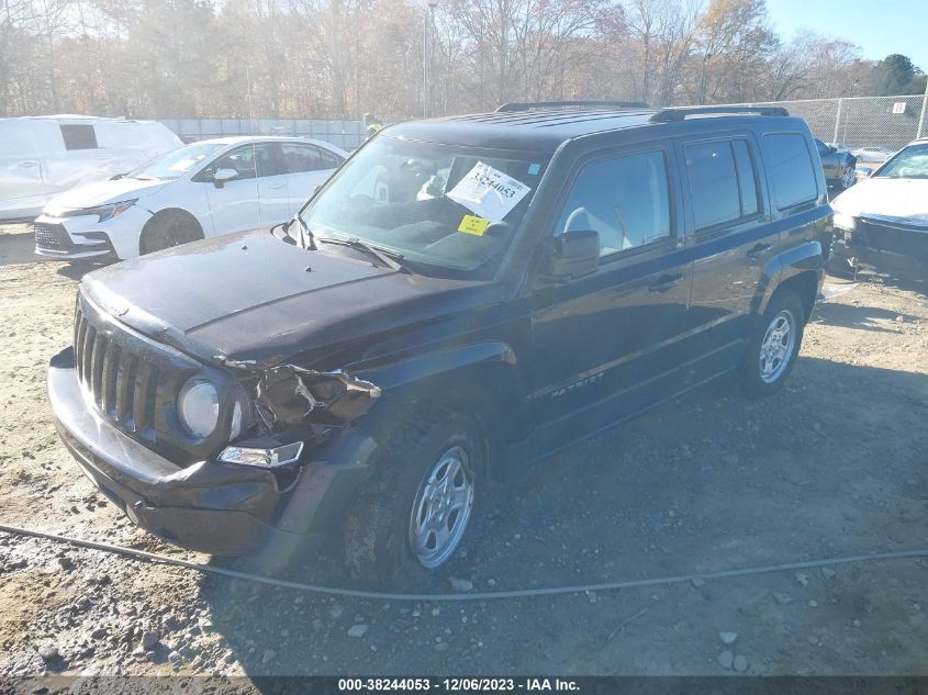 2014 JEEP PATRIOT SPORT - 1C4NJPBB3ED793532