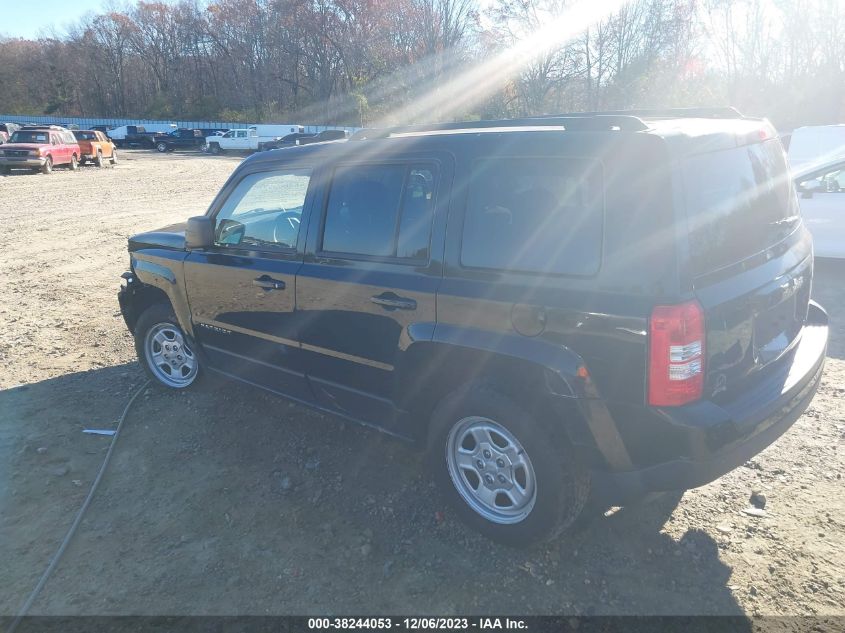 2014 JEEP PATRIOT SPORT - 1C4NJPBB3ED793532