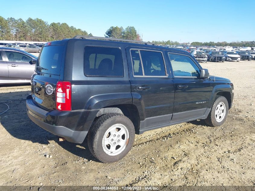2014 JEEP PATRIOT SPORT - 1C4NJPBB3ED793532