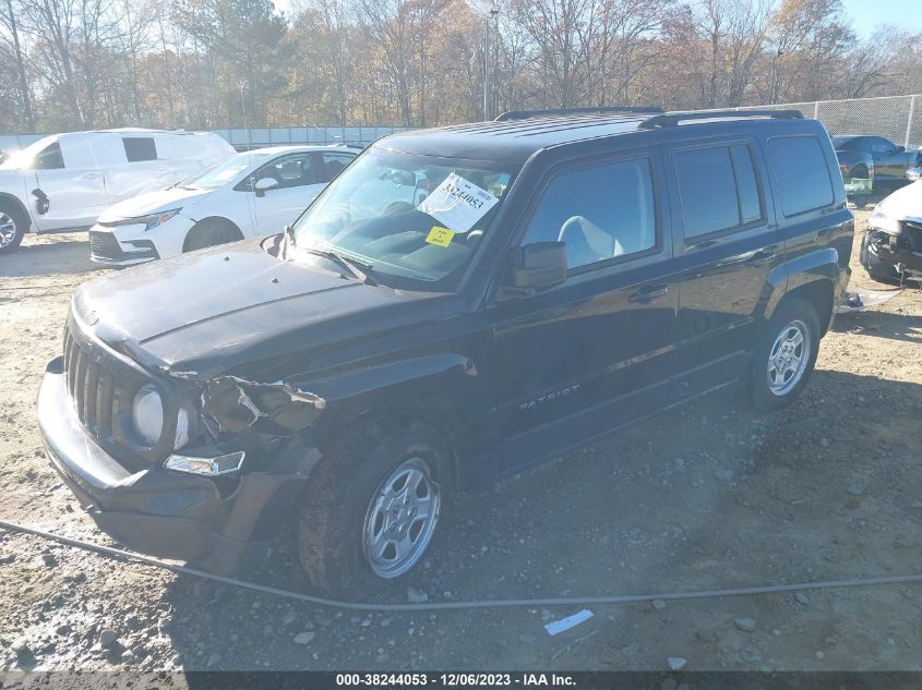 2014 JEEP PATRIOT SPORT - 1C4NJPBB3ED793532
