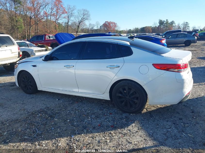 2016 KIA OPTIMA EX - 5XXGU4L37GG014213