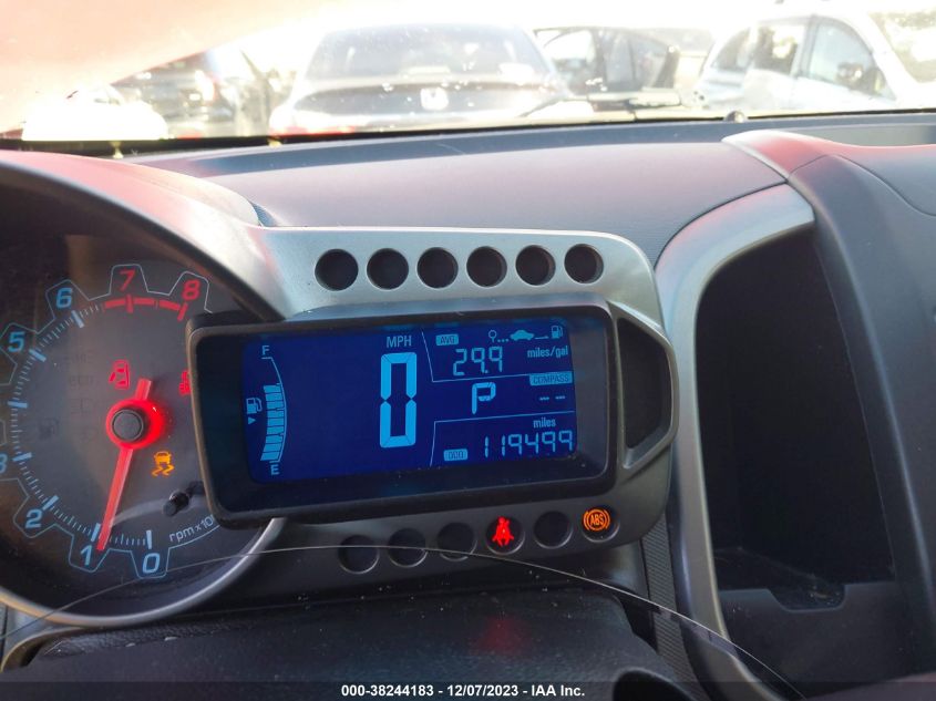 2014 CHEVROLET SONIC LT AUTO - 1G1JC6SH2E4205703