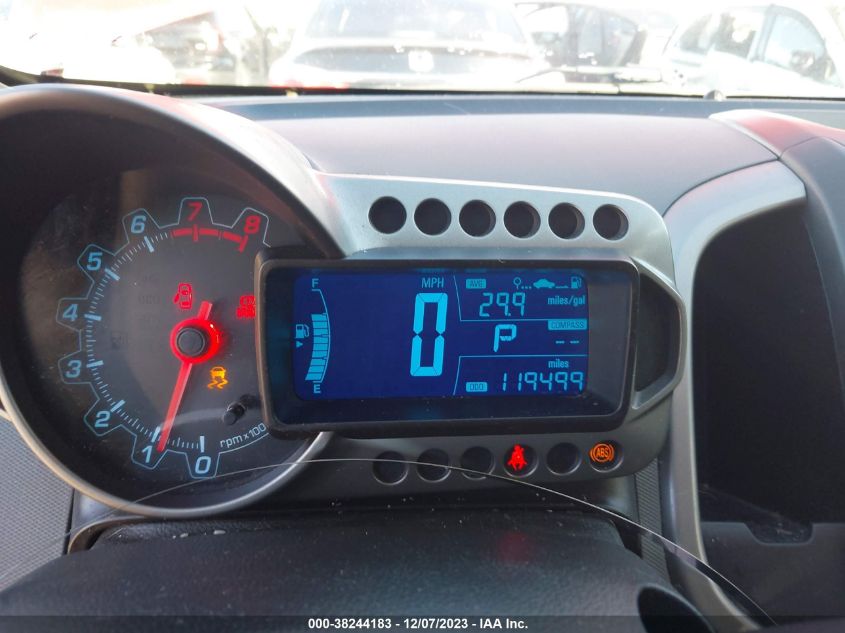 2014 CHEVROLET SONIC LT AUTO - 1G1JC6SH2E4205703