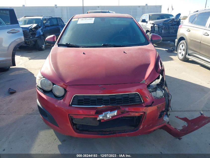 2014 CHEVROLET SONIC LT AUTO - 1G1JC6SH2E4205703