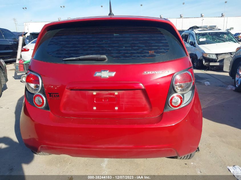 2014 CHEVROLET SONIC LT AUTO - 1G1JC6SH2E4205703