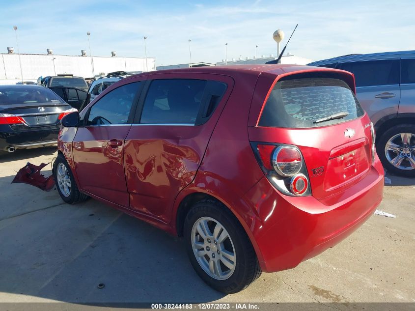 2014 CHEVROLET SONIC LT AUTO - 1G1JC6SH2E4205703
