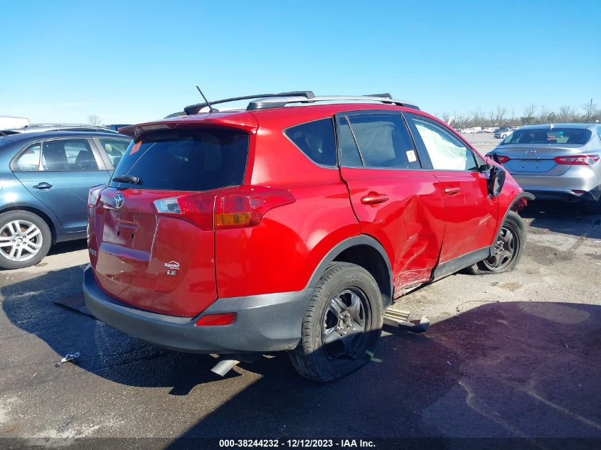 2014 TOYOTA RAV4 LE - JTMZFREV3EJ014054