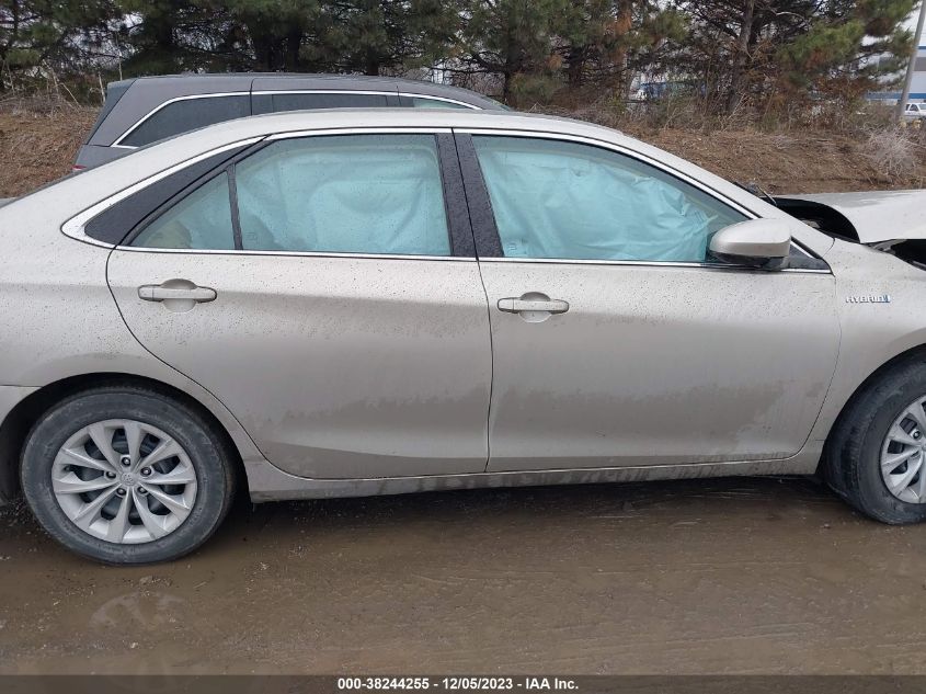 2015 TOYOTA CAMRY HYBRID LE - 4T1BD1FK5FU146113