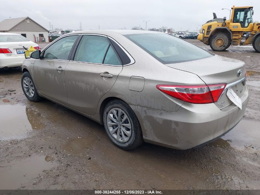 2015 TOYOTA CAMRY HYBRID LE - 4T1BD1FK5FU146113