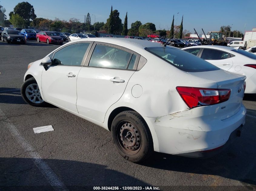2016 KIA RIO LX - KNADM4A33G6654520