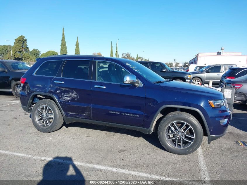 2017 JEEP GRAND CHEROKEE LIMITED - 1C4RJEBG3HC813564