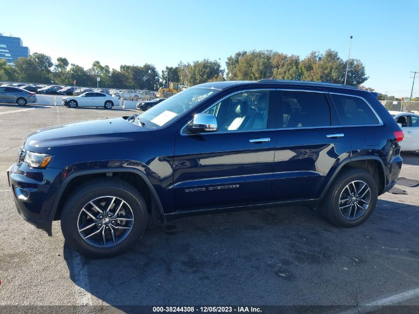2017 JEEP GRAND CHEROKEE LIMITED - 1C4RJEBG3HC813564