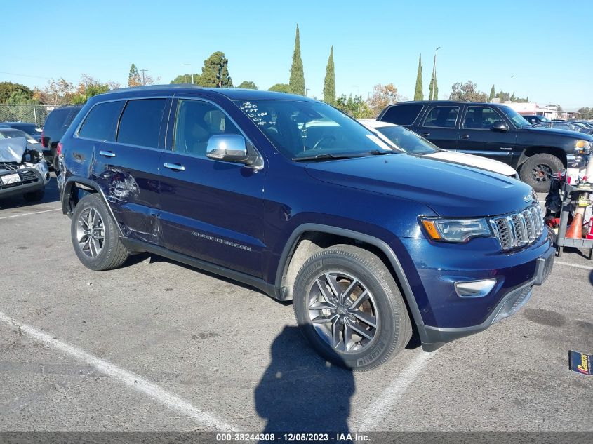 2017 JEEP GRAND CHEROKEE LIMITED - 1C4RJEBG3HC813564