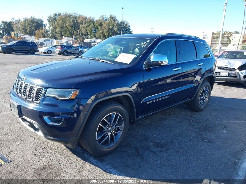 2017 JEEP GRAND CHEROKEE LIMITED - 1C4RJEBG3HC813564