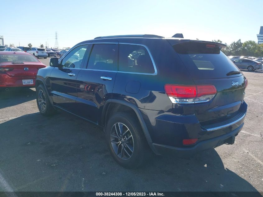 2017 JEEP GRAND CHEROKEE LIMITED - 1C4RJEBG3HC813564