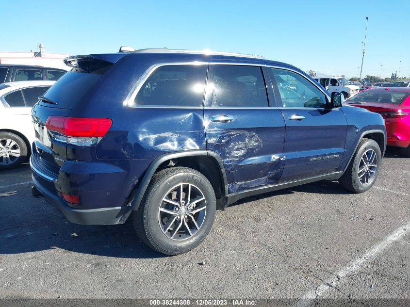 2017 JEEP GRAND CHEROKEE LIMITED - 1C4RJEBG3HC813564