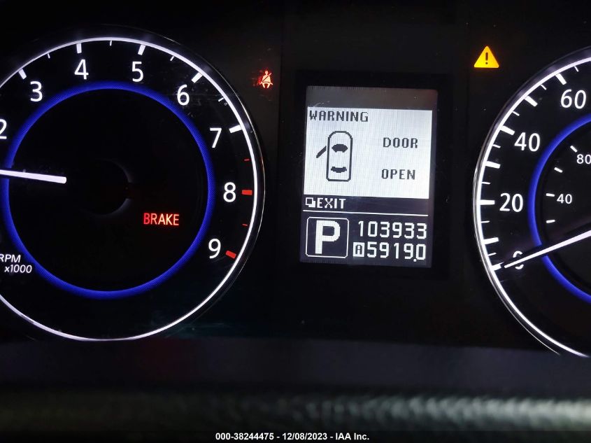 2013 INFINITI G37X JN1CV6AR6DM750499