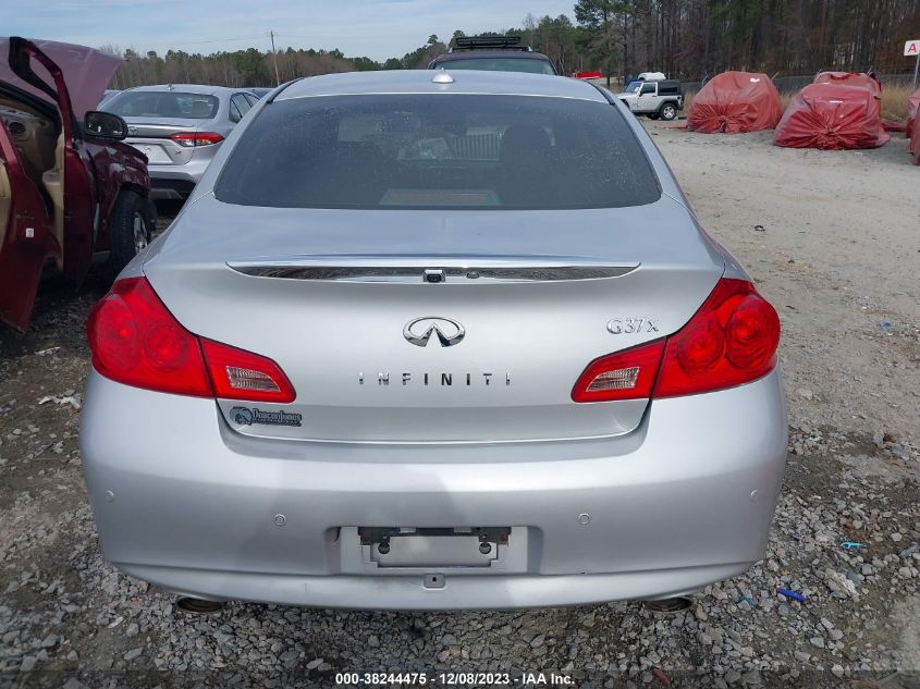 2013 INFINITI G37X JN1CV6AR6DM750499