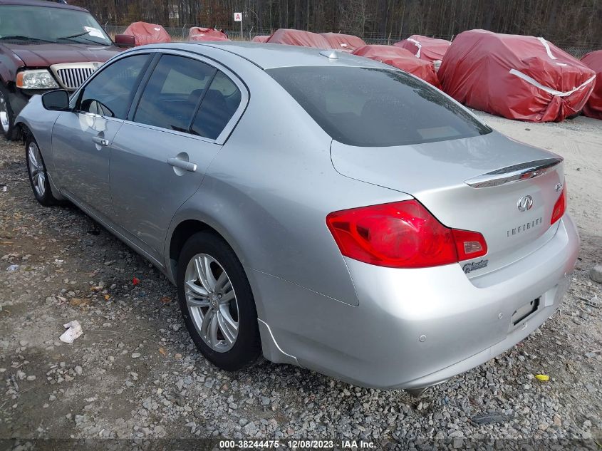 2013 INFINITI G37X JN1CV6AR6DM750499