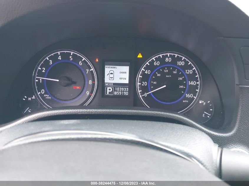 2013 INFINITI G37X JN1CV6AR6DM750499