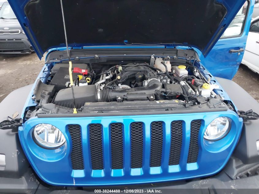 2022 JEEP WRANGLER UNLIMITED SPORT S 4X4 - 1C4HJXDG1NW208263
