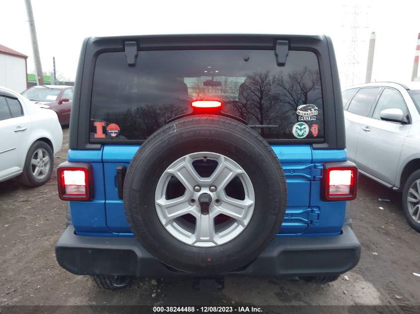 2022 JEEP WRANGLER UNLIMITED SPORT S 4X4 - 1C4HJXDG1NW208263