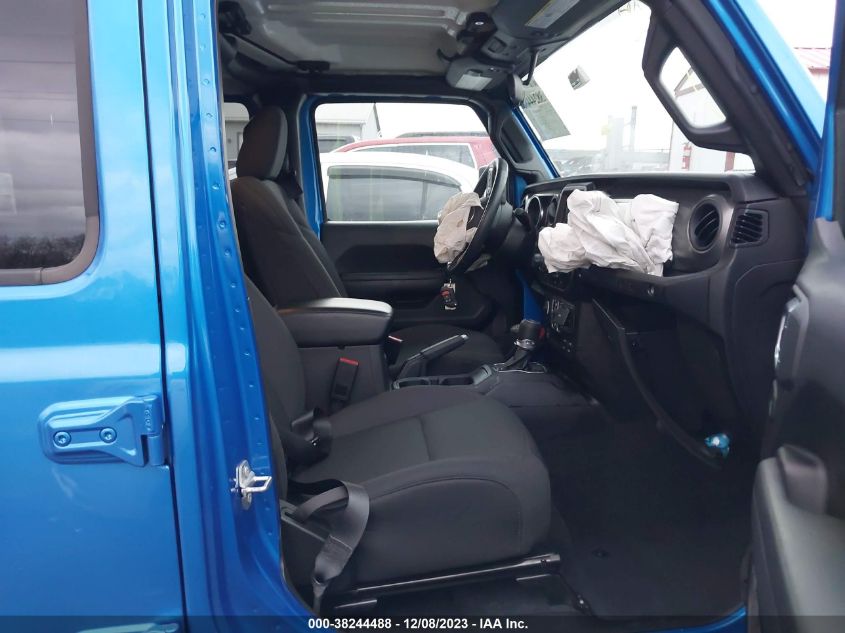 2022 JEEP WRANGLER UNLIMITED SPORT S 4X4 - 1C4HJXDG1NW208263