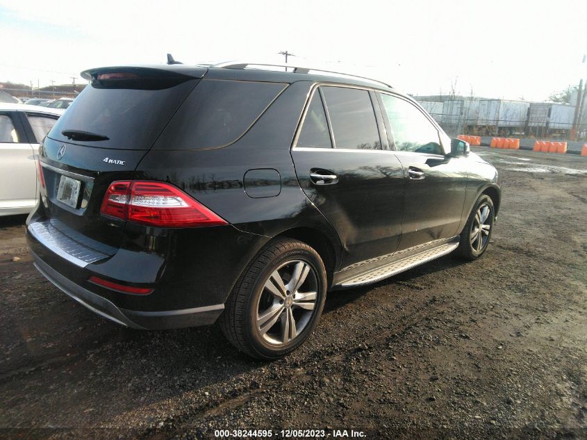 2013 MERCEDES-BENZ ML 350 4JGDA5HBXDA211414