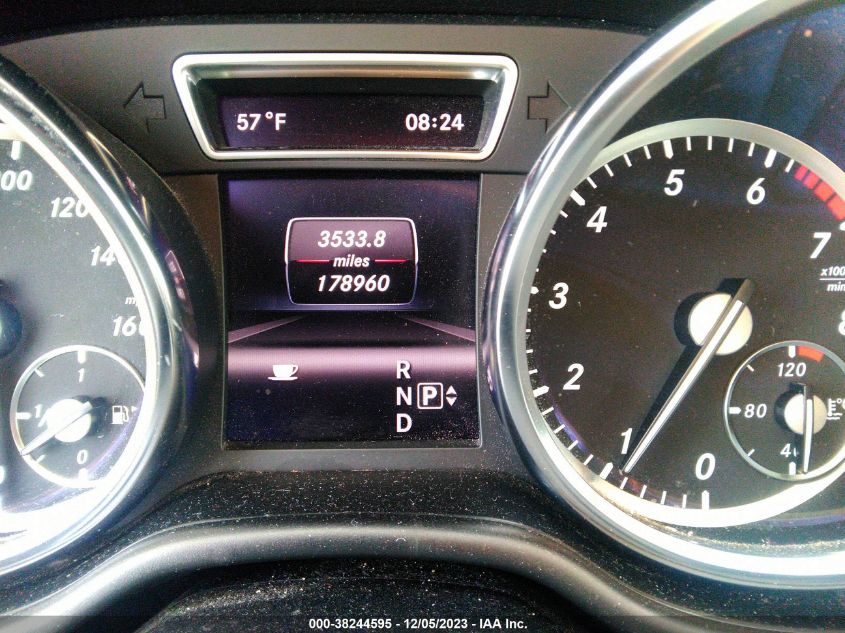 2013 MERCEDES-BENZ ML 350 4JGDA5HBXDA211414