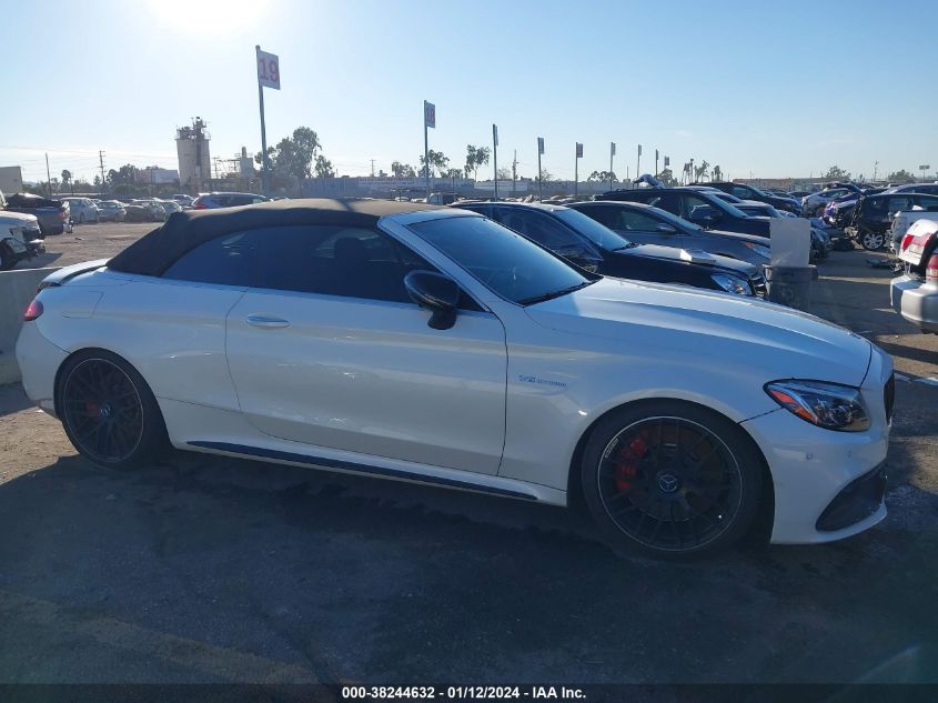 2018 MERCEDES-BENZ AMG C 63 S WDDWK8HB6JF635303