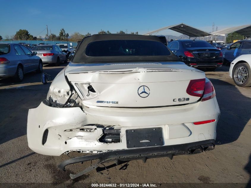 2018 MERCEDES-BENZ AMG C 63 S WDDWK8HB6JF635303