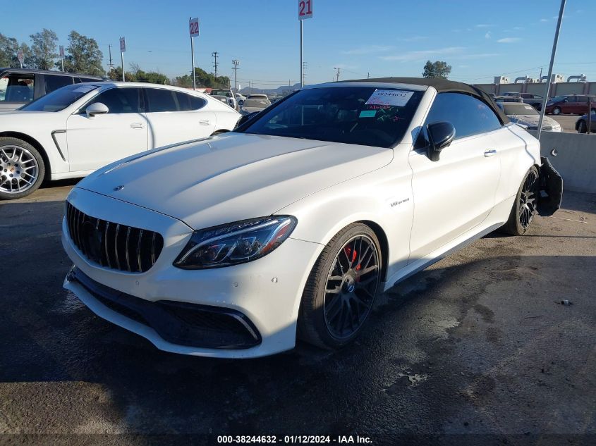 2018 MERCEDES-BENZ AMG C 63 S WDDWK8HB6JF635303