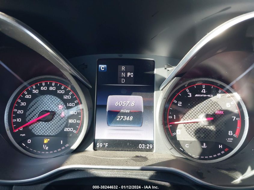 2018 MERCEDES-BENZ AMG C 63 S WDDWK8HB6JF635303