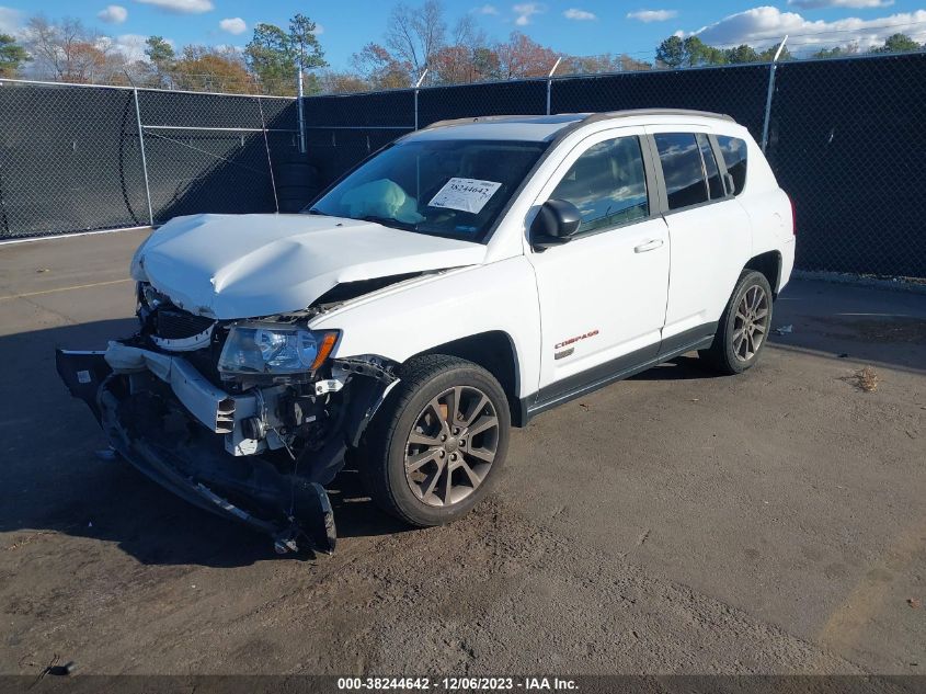 2016 JEEP COMPASS 75TH ANNIVERSARY - 1C4NJCBB6GD679519