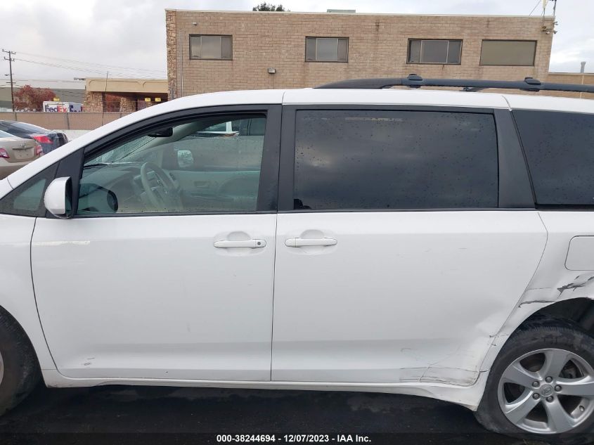 2014 TOYOTA SIENNA LE V6 8 PASSENGER - 5TDKK3DC3ES451095