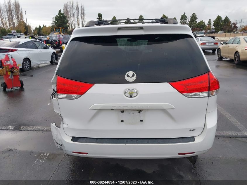 2014 TOYOTA SIENNA LE V6 8 PASSENGER - 5TDKK3DC3ES451095
