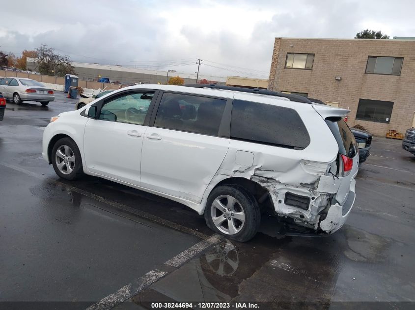 2014 TOYOTA SIENNA LE V6 8 PASSENGER - 5TDKK3DC3ES451095