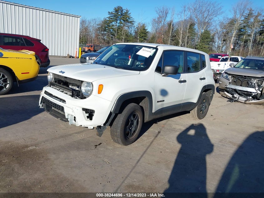 VIN ZACNJBAB1LPL70688 2020 JEEP RENEGADE SPORT
