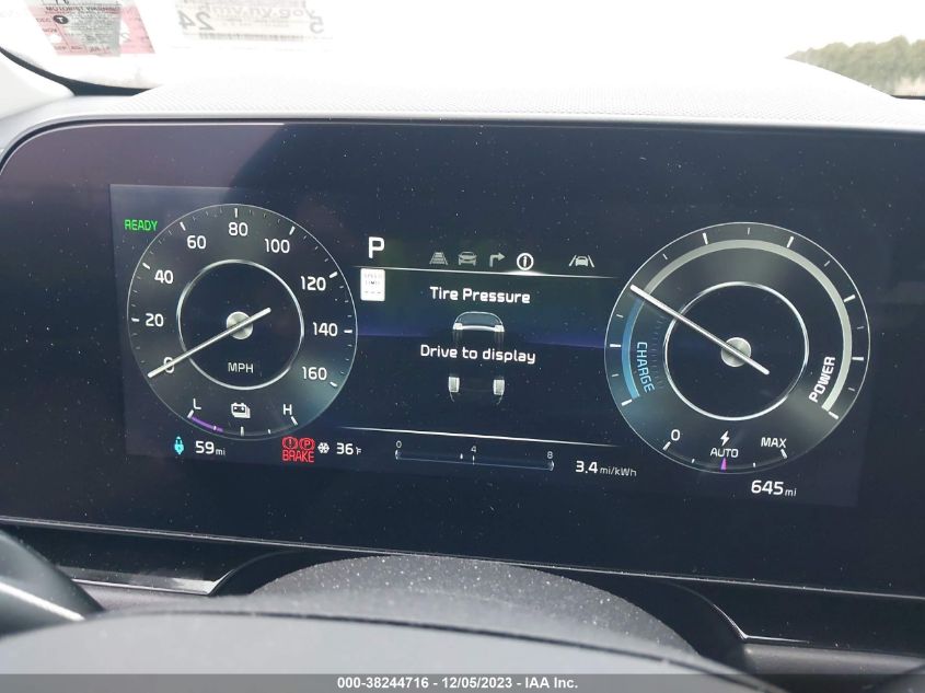 2023 KIA NIRO EV WAVE KNDCT3L13P5045649