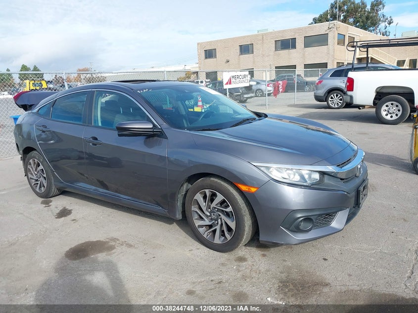 VIN 19XFC2F81JE208343 2018 HONDA CIVIC EX