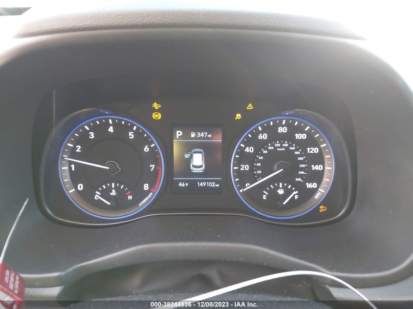 VIN KM8K12AA5LU579360 2020 HYUNDAI KONA SE