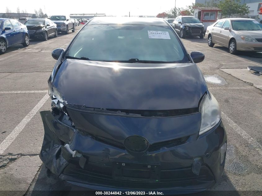 2013 TOYOTA PRIUS - JTDKN3DU7D5606347