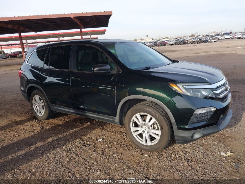2018 HONDA PILOT LX - 5FNYF5H1XJB031691