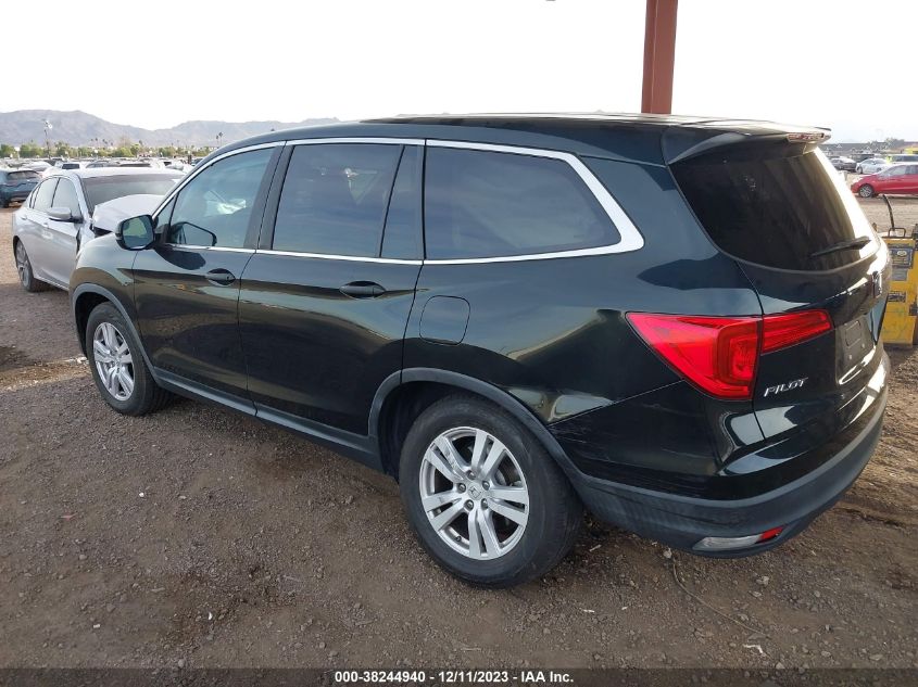2018 HONDA PILOT LX - 5FNYF5H1XJB031691